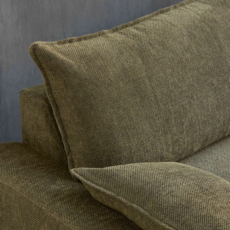 Canapé en tissu chiné 3 places (5/6)