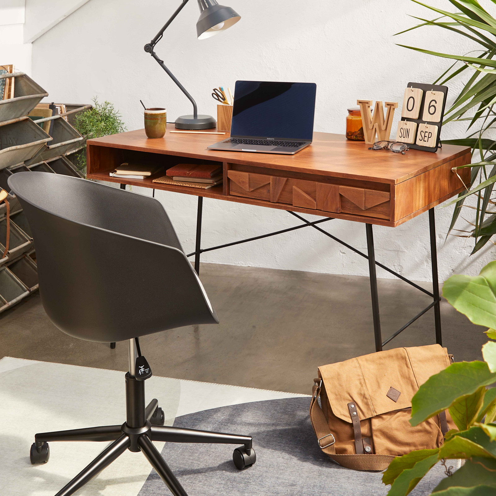 Chaise de bureau pivotante