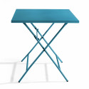 Table de jardin carrée pliante (70 x 70 cm)