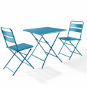 Table de jardin carrée pliante (70 x 70 cm)
