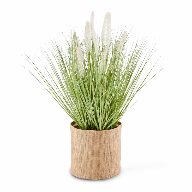 Pennisetum artificiel en pot hauteur 75 cm