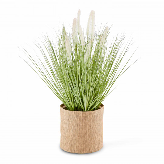 Pennisetum artificiel en pot hauteur 75 cm