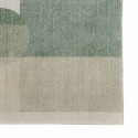 Tapis rectangulaire tissé motif abstrait design