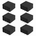 Lot dalles de terrasse clipsables bois composite