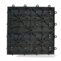 Lot dalles de terrasse clipsables bois composite