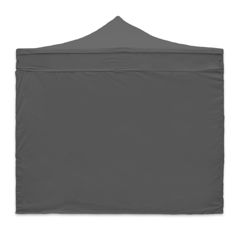 Mur plein gris 4 m pour tente pliante