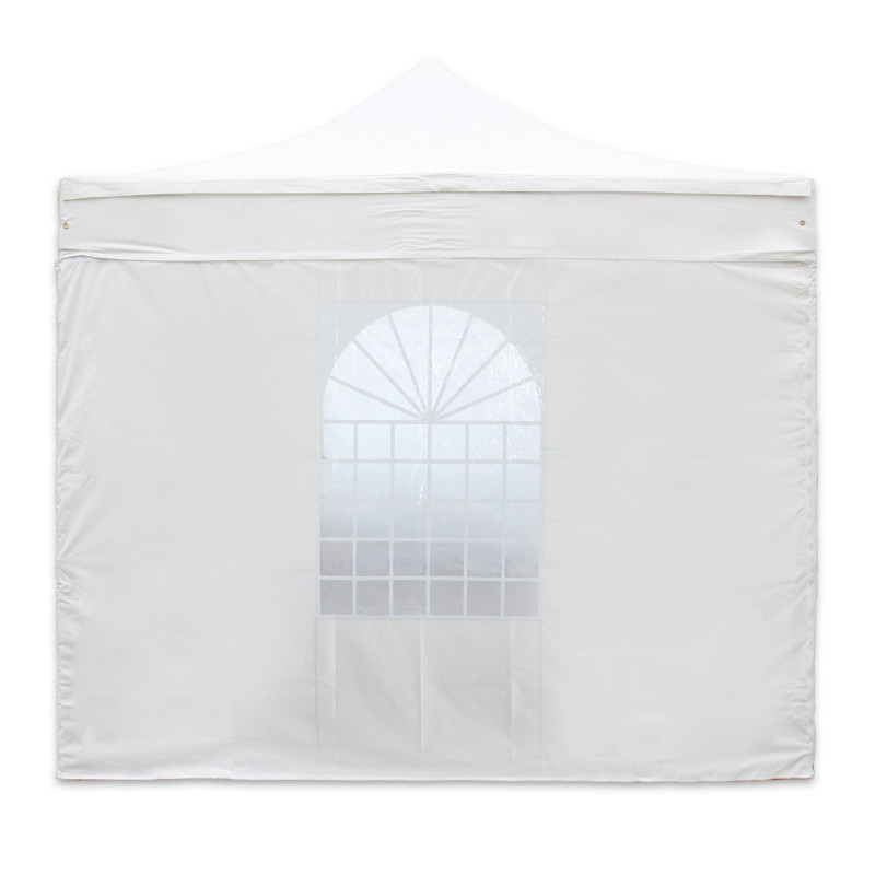 Mur fenêtre tente pliante PRO+ 50MM en 3m blanc