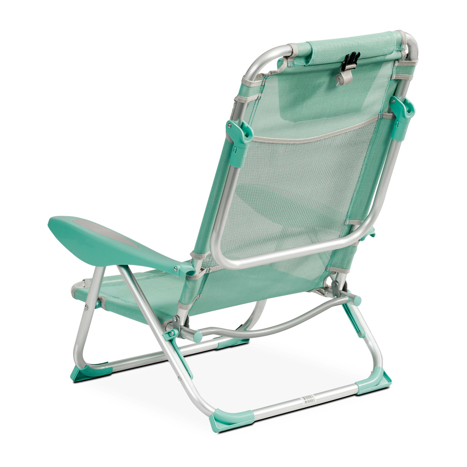 Chaise de plage pliante, inclinable 4 positions