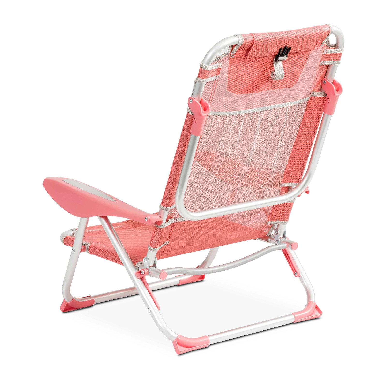 Chaise de plage pliante, inclinable 4 positions