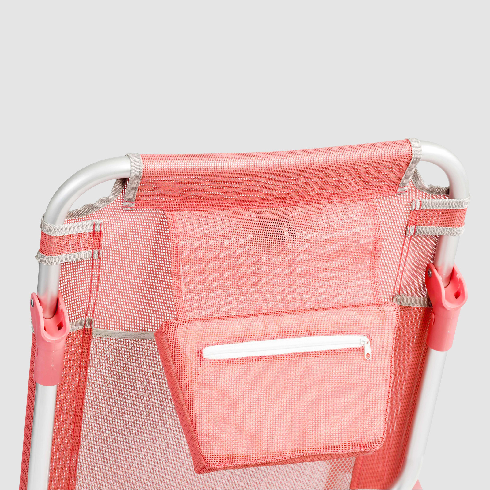 Chaise de plage pliante, inclinable 4 positions