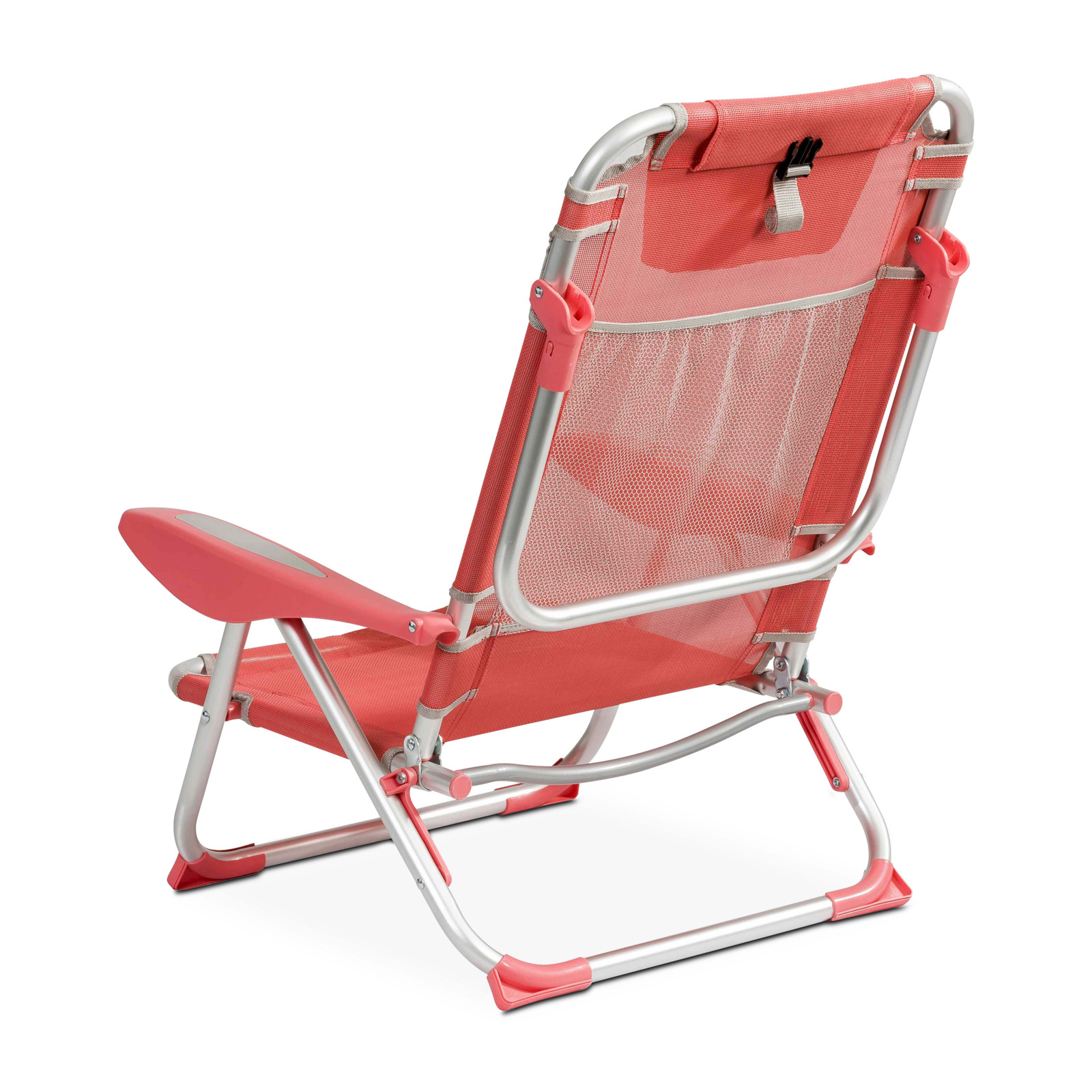 Chaise de plage pliante, inclinable 4 positions