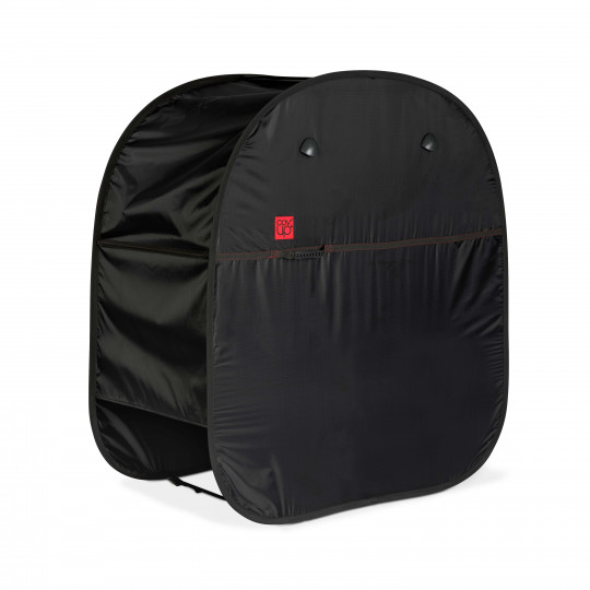 Housse barbecue rectangulaire 110 x 60 x 120 cm noire