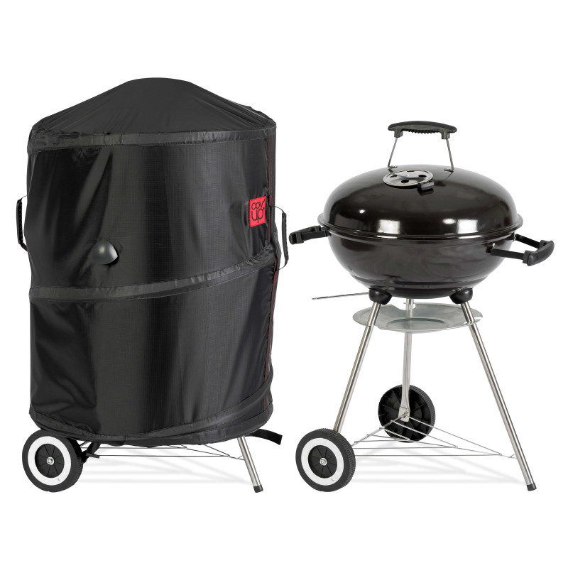 Housse barbecue rond Ø67 x 80 cm noire