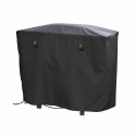 Housse pour barbecue rectangulaire noire 102 x 46 x 92 cm