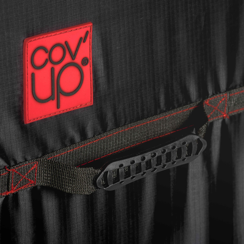 Housse barbecue rectangulaire 170 x 60 x 120 cm noire