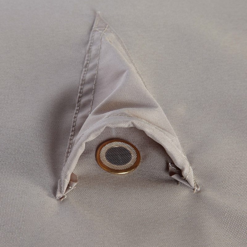 Housse canapé 205 x 75 x 60 cm taupe