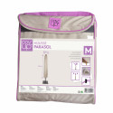 Housse parasol droit 210 cm taupe