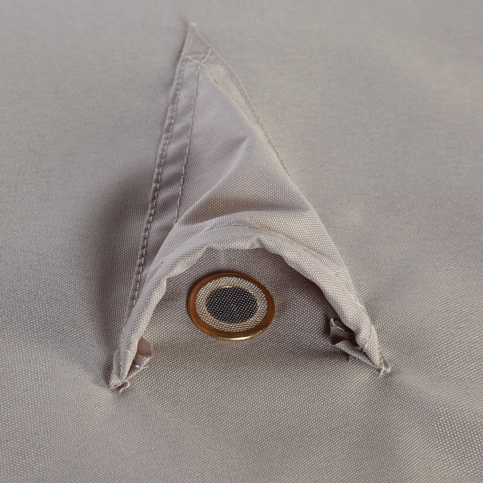 Housse parasol déporté 240 cm taupe