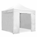 Tente pliante pro 3x3 m et 4 murs + poids de lestage