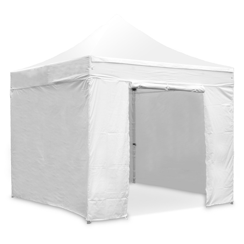 Tente pliante pro 3x3 m et 4 murs + poids de lestage