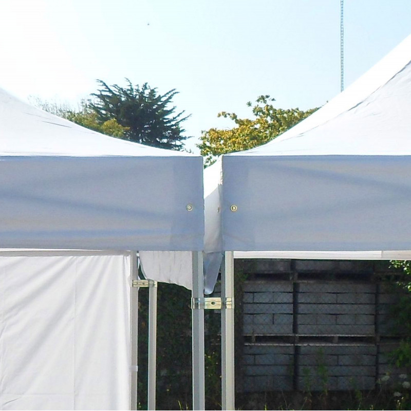 Gouttière pour tentes pliantes 3m 300gr/m2 blanc