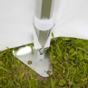 Mur plein pour tente pliante PRO 40MM 4,5m blanc
