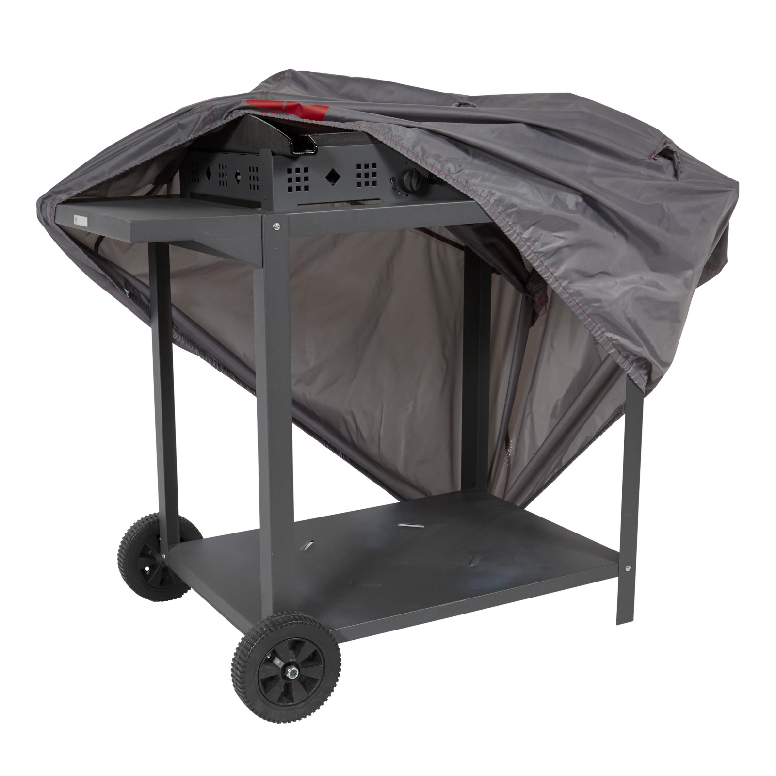 Housse barbecue rectangulaire 150 x 60 x 90 cm grise