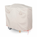 Housse barbecue rectangulaire 110 x 58 x 60 cm taupe