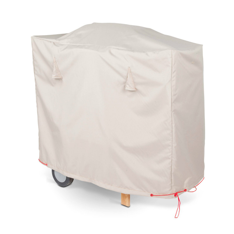 Housse barbecue rectangulaire 110 x 58 x 60 cm taupe