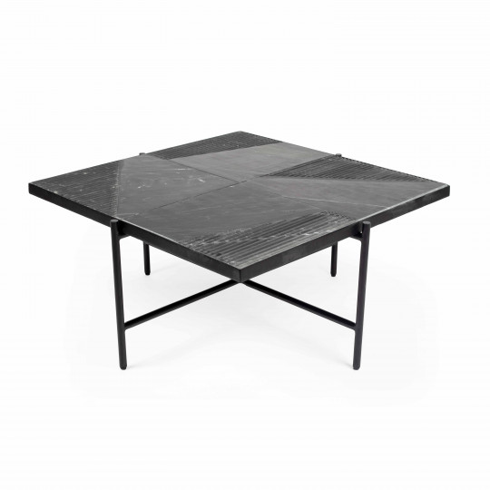 Table basse carrée en marbre