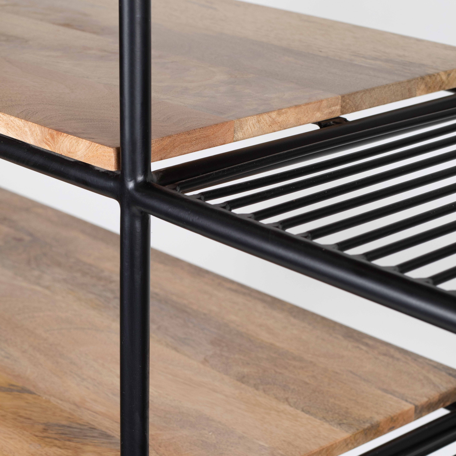 Bibliothèque en marbre et métal