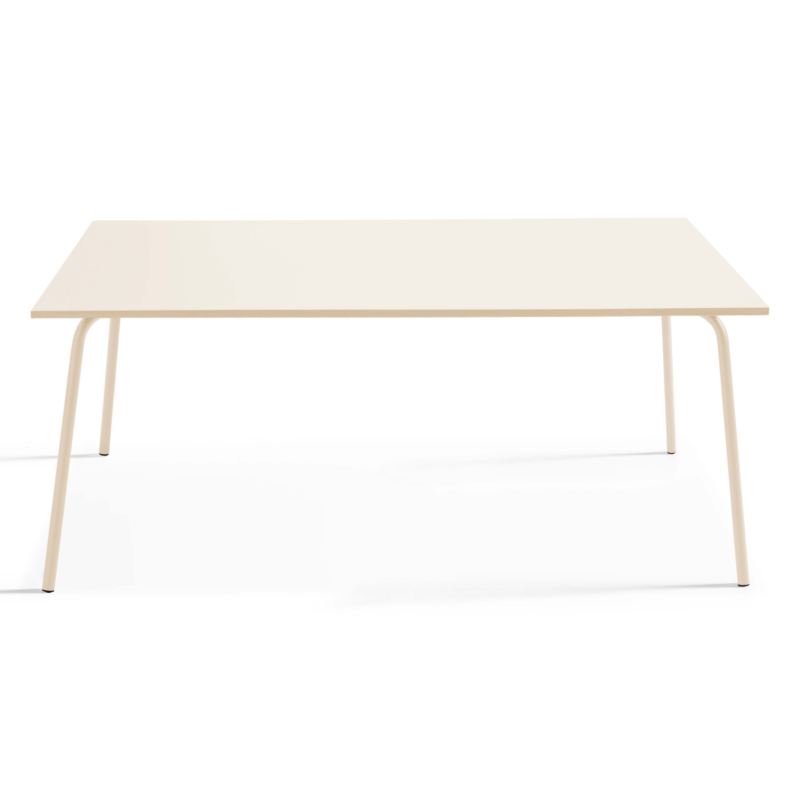 Table de jardin (180 x 90 x 72 cm) en métal design