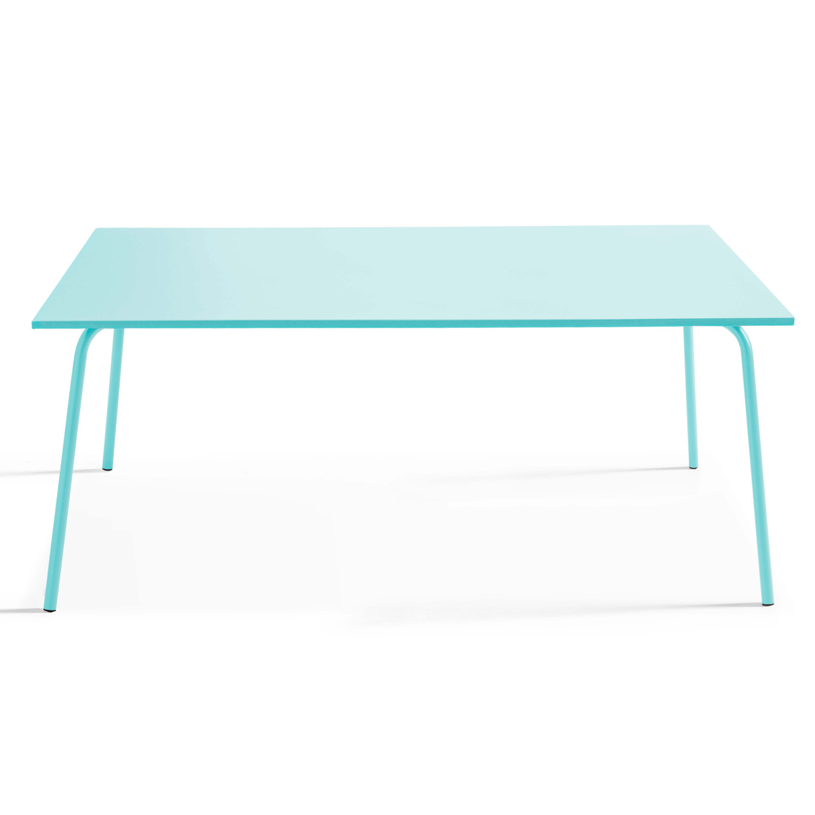 Table de jardin (180 x 90 x 72 cm) en métal design