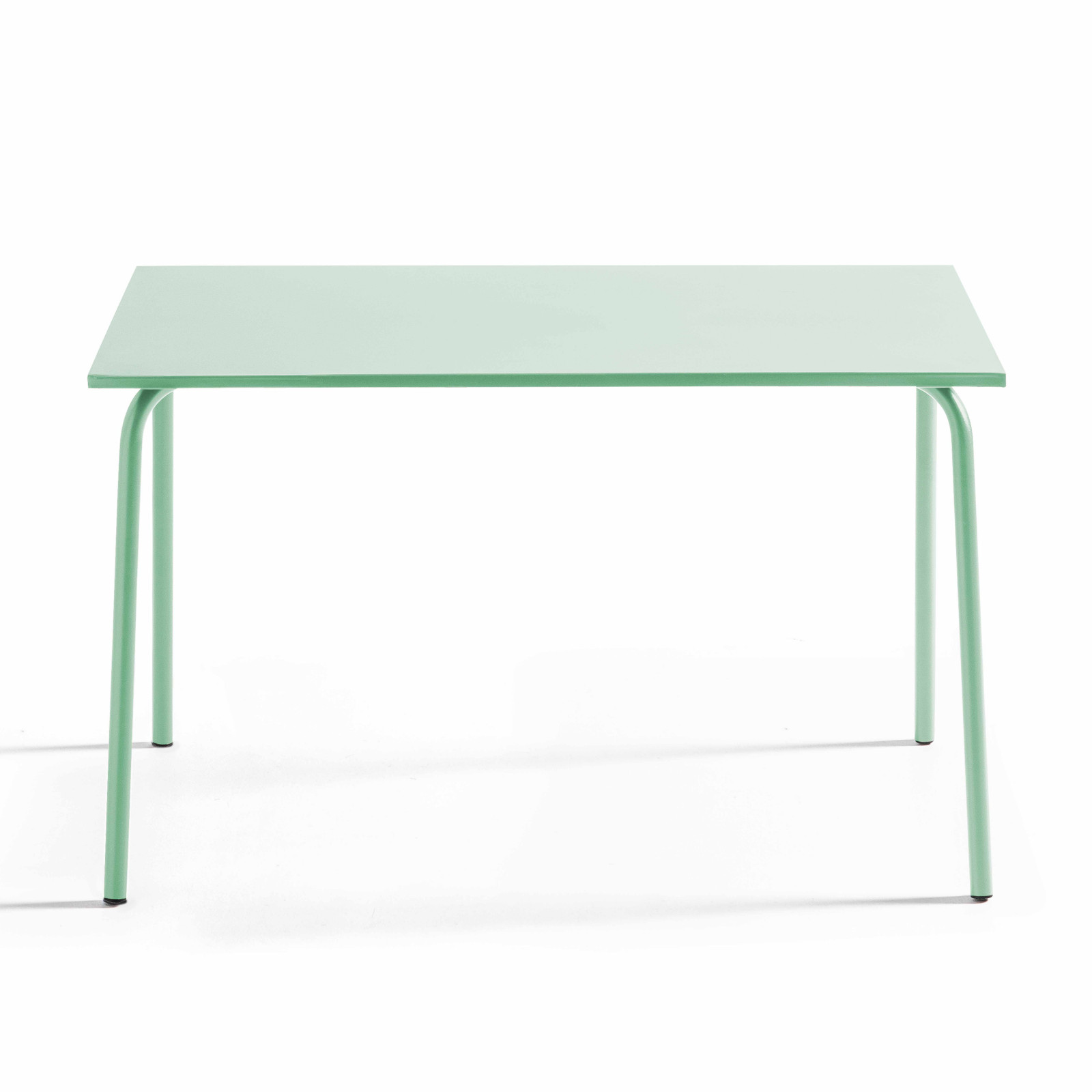 Table de jardin (120 x 70 x 72 cm) en acier thermolaqué