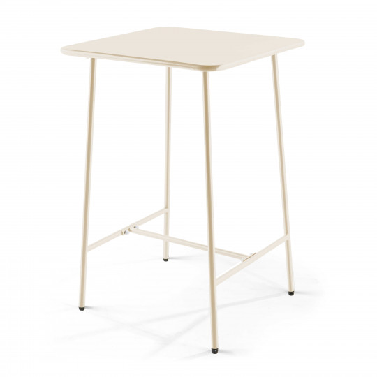 Table haute de bar carrée (70 x 70 x 105 cm)