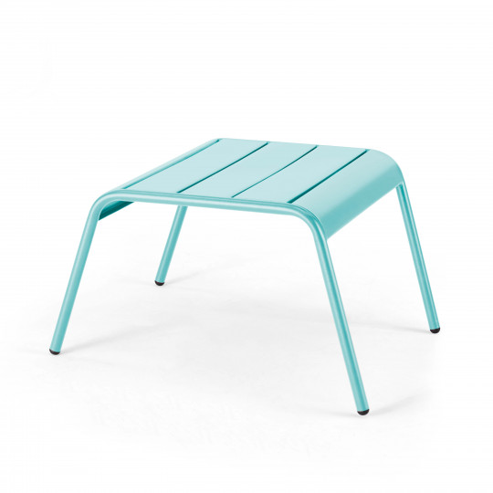 Repose-pieds de jardin ou table d’appoint en métal robuste | Oviala