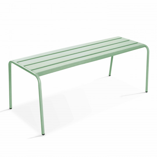 Banc en métal 2 personnes style industriel | Oviala
