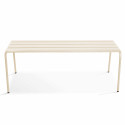 Banc en métal