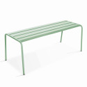 Banc de jardin en acier thermolaqué