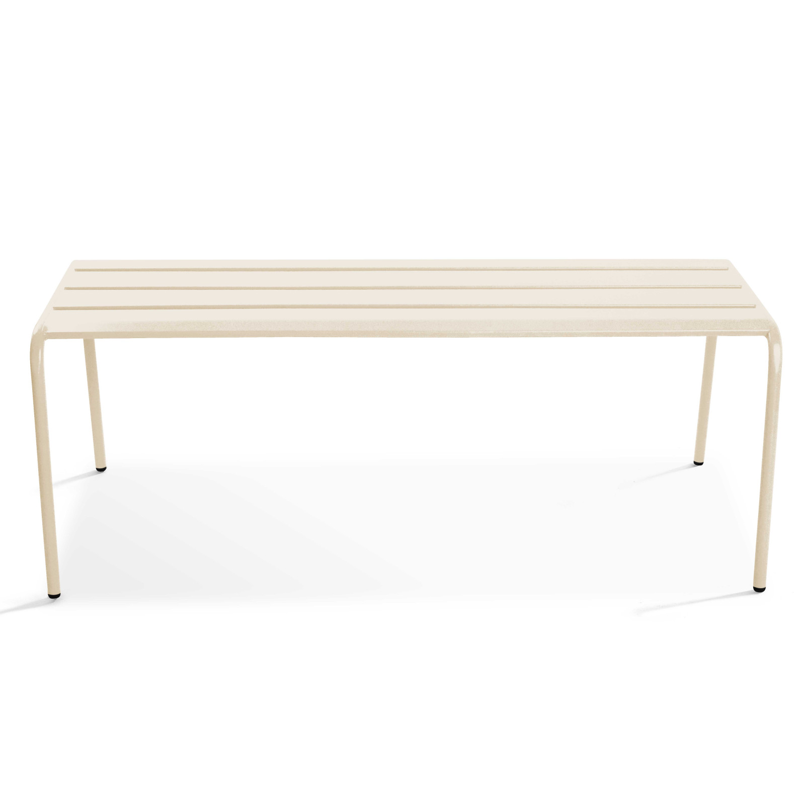 Banc de jardin en acier thermolaqué