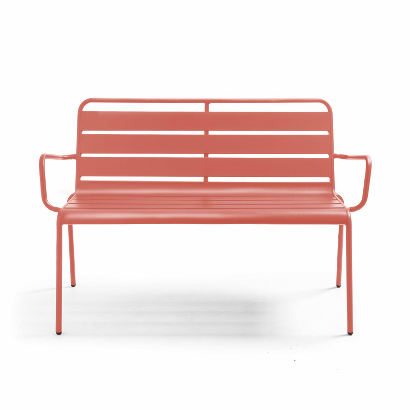 Banc de jardin en métal