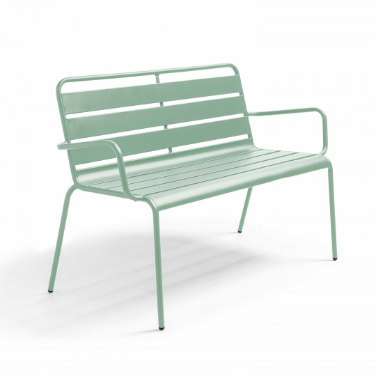 Banc de jardin en métal