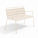 Banc de jardin en métal