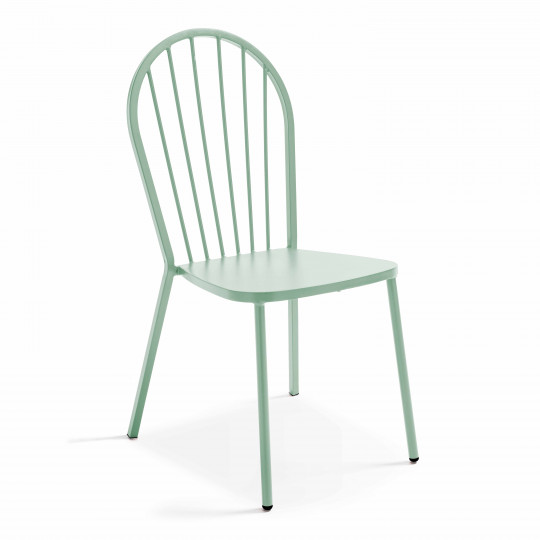 Chaise bistrot en métal