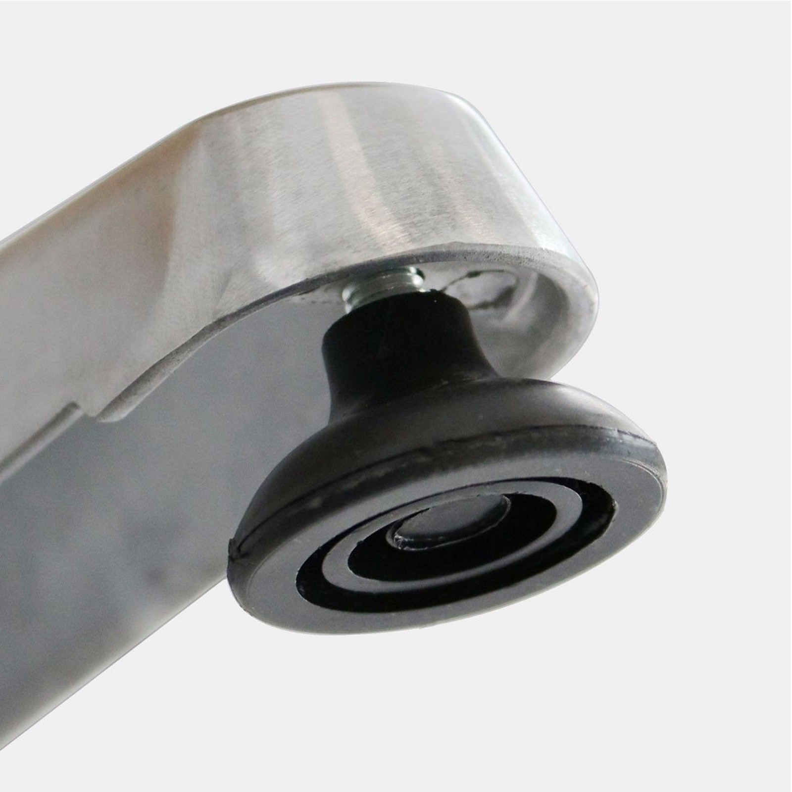 Table de jardin ronde en aluminium avec plateau rabattable (70 x 70 x 73 cm)