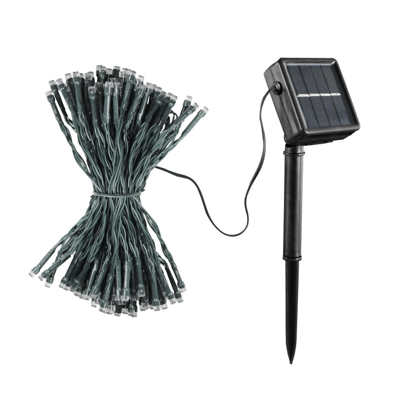 Guirlande solaire LED à mini boules 32 m