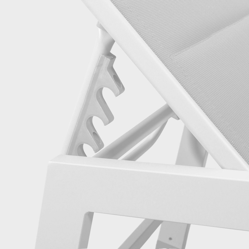 Bain de soleil inclinable 5 positions