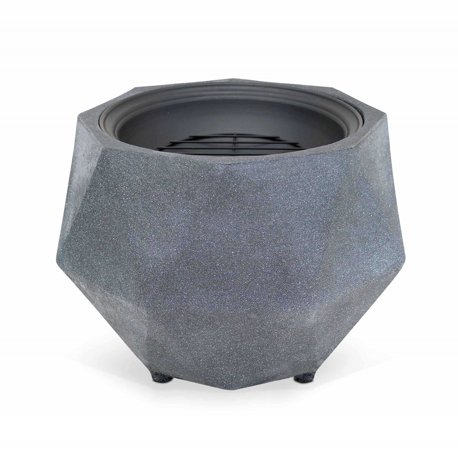 Brasero rond en pierre reconstituée (Ø64,5 x 48,5 cm)