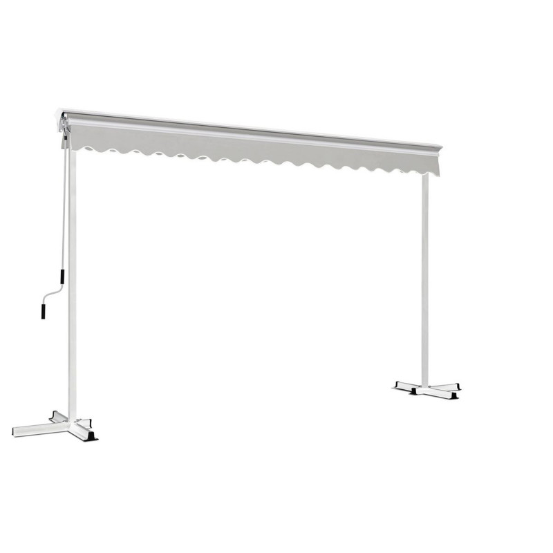 Store double pente motorisé avec coffre 3 x 4 m (4/5)