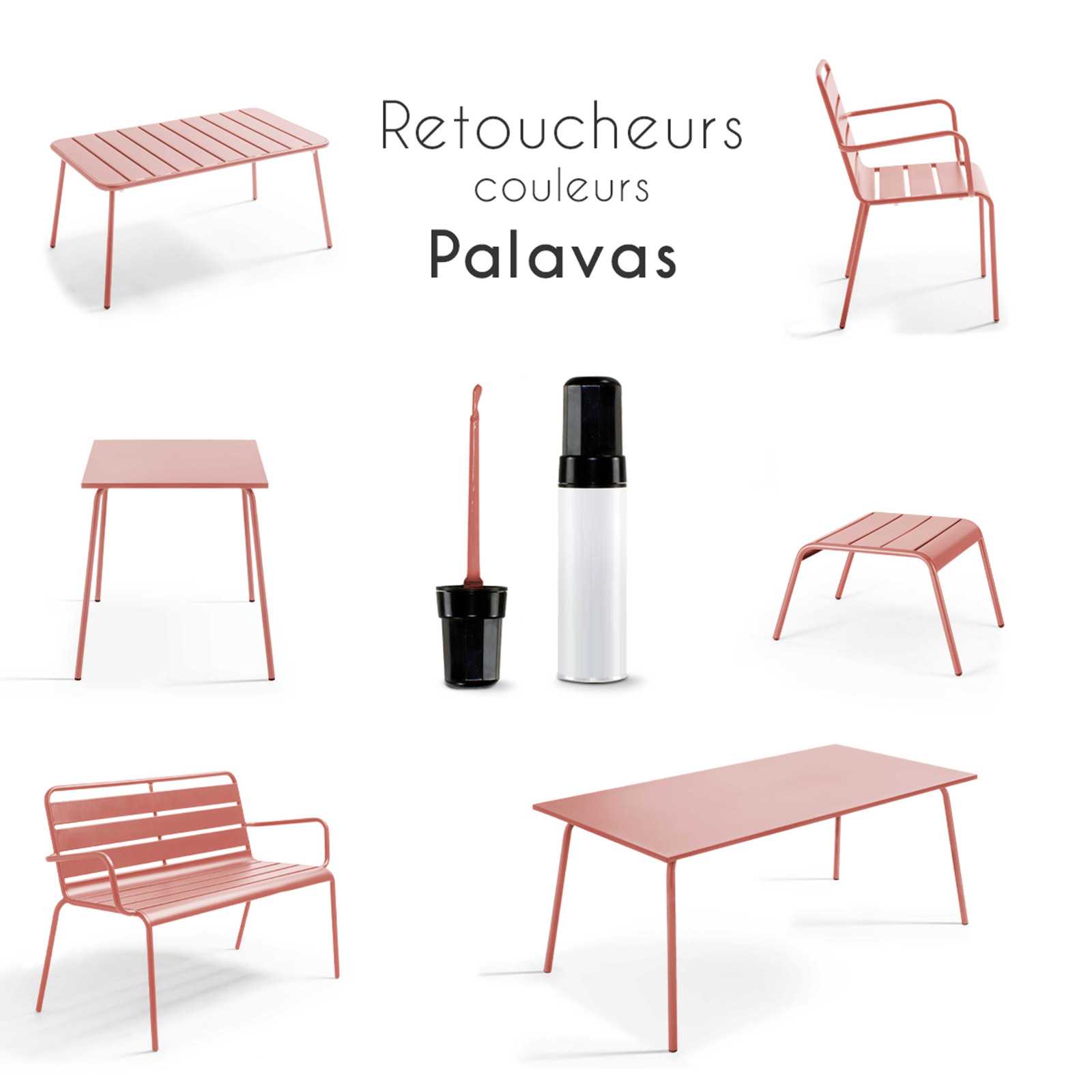 Tube retouche peinture pour mobilier PALAVAS